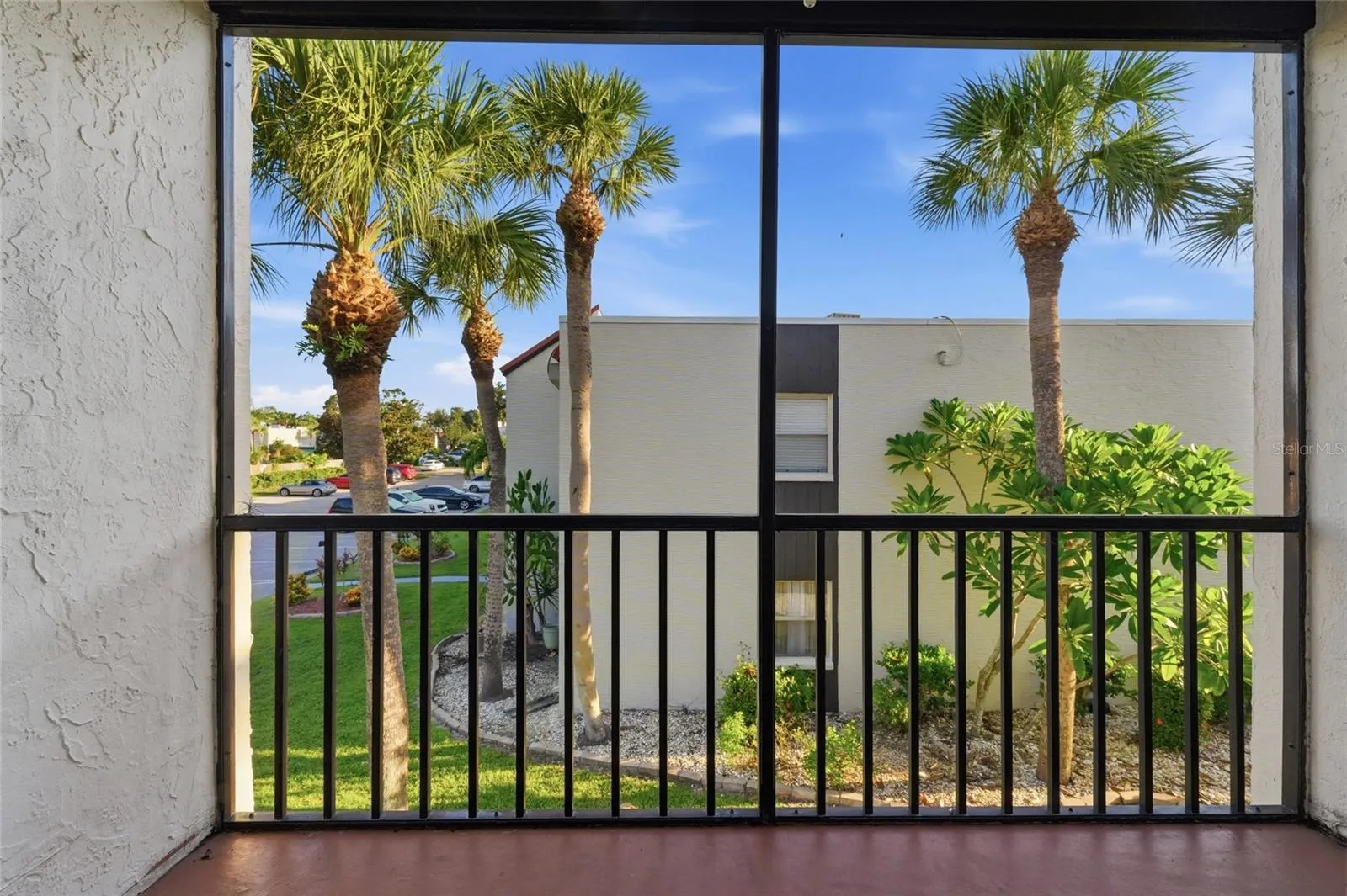 Screened lanai