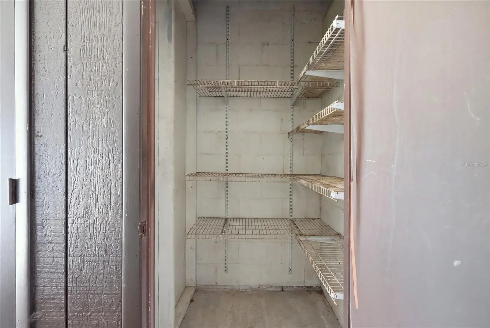 bonus/storage room out front door of unit