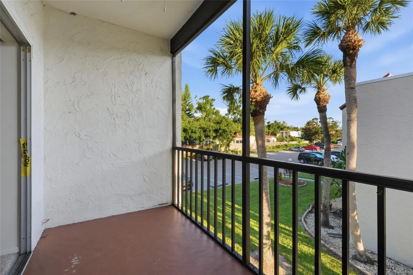 Screened lanai