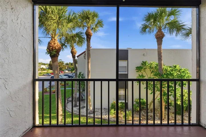 Screened lanai