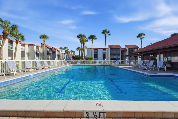 community pool #2 just steps from unit