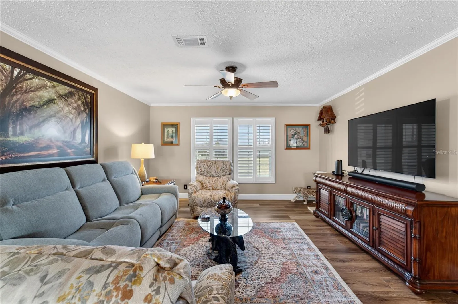 Family room area