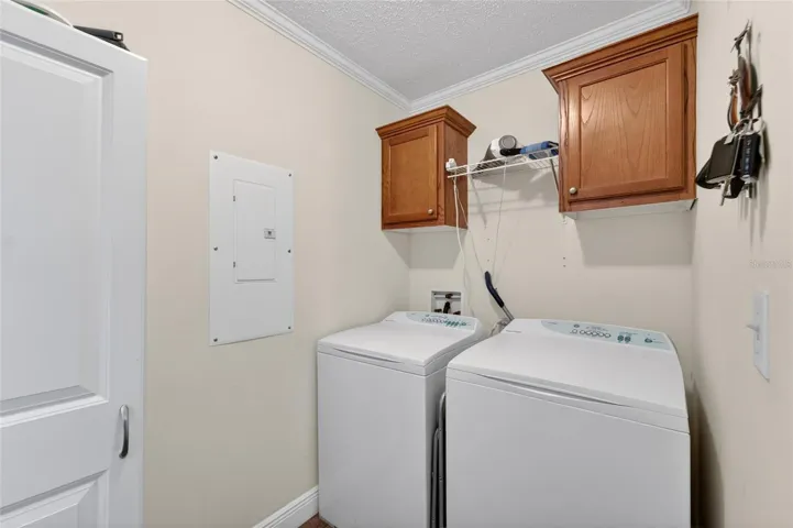 Inside Laundry room