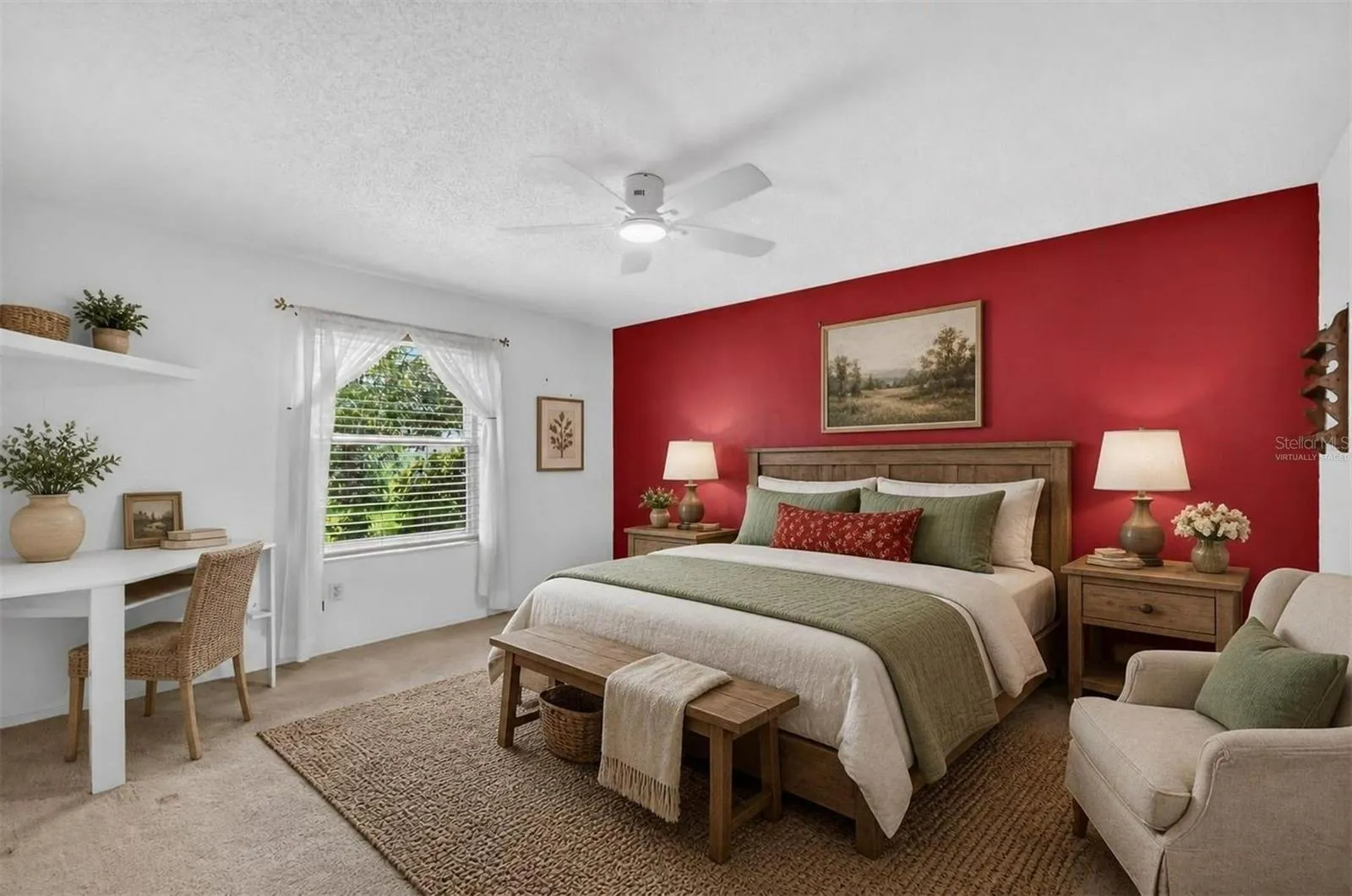 Primary Bedroom-Virtually Staged
