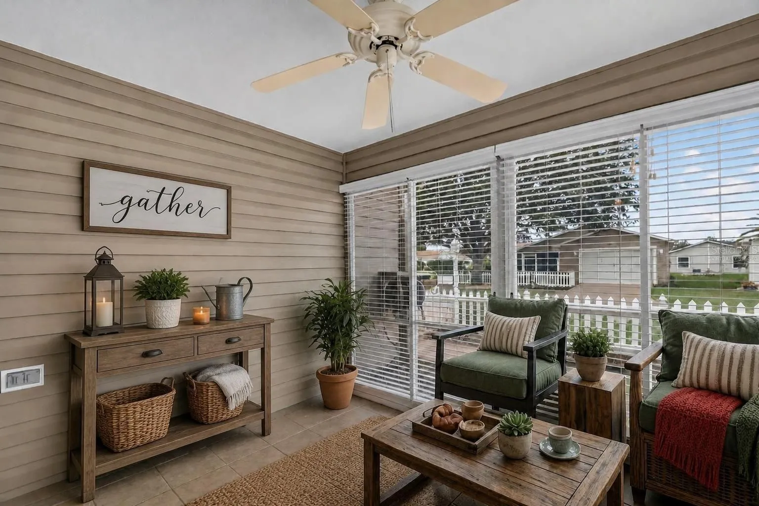 Lanai-Virtually Staged