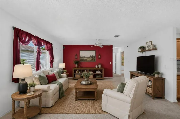 Living Room-Virtually Staged