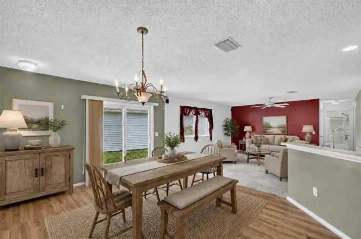 Living Dining Room-Virtually Staged