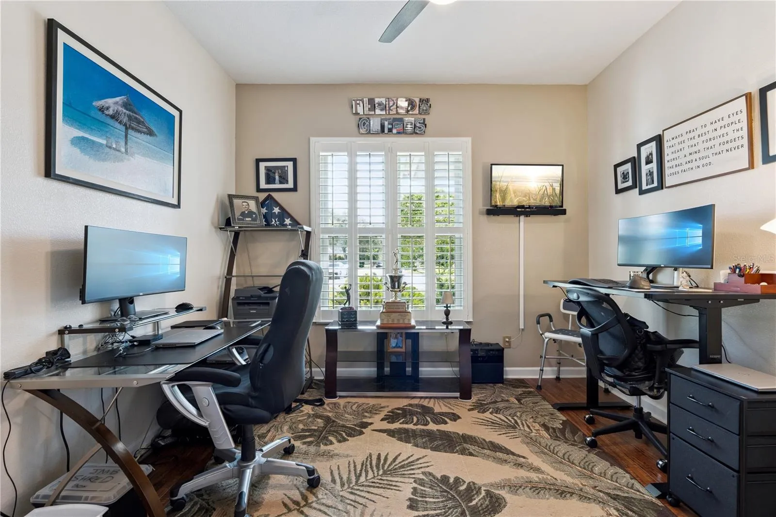 Bedroom 4 being used as an Office