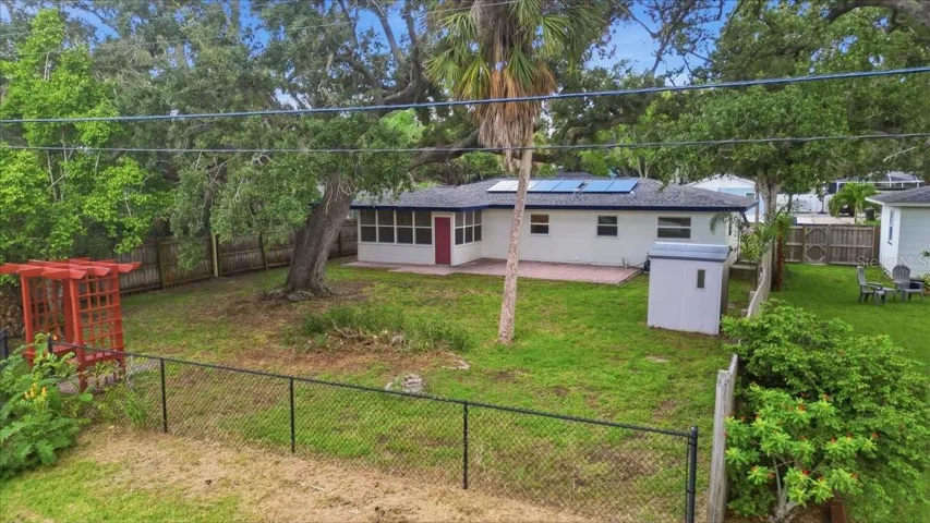 Fully Fenced Backyard