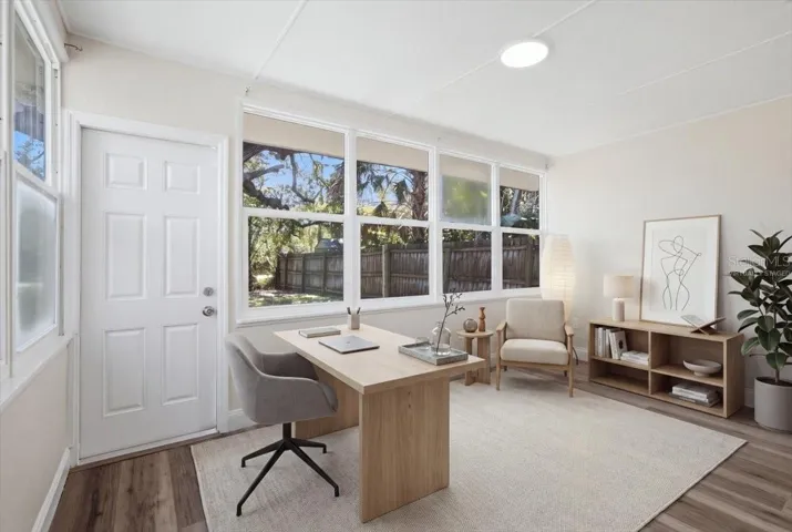 Virtually Staged 3rd Bedroom or Home Office