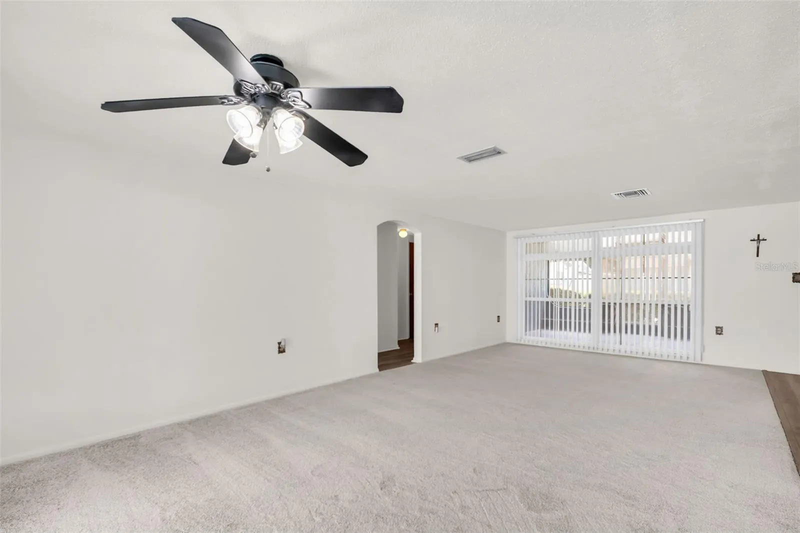 Living room and formal Dining room.