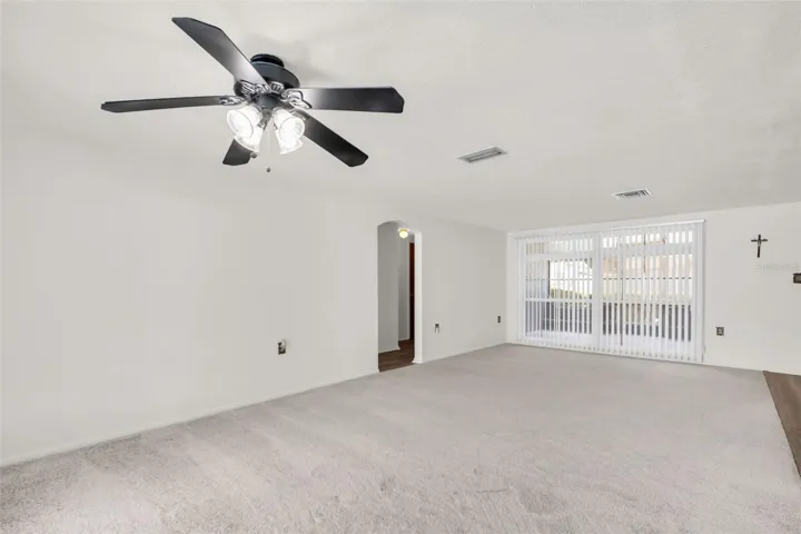 Living room and formal Dining room.