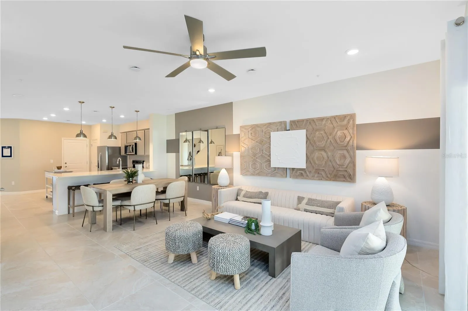 Model Home Design Only. Pictures and furnishings are for illustrative purposes only. Elevations, colors and options may vary. Furniture is for model home staging only.