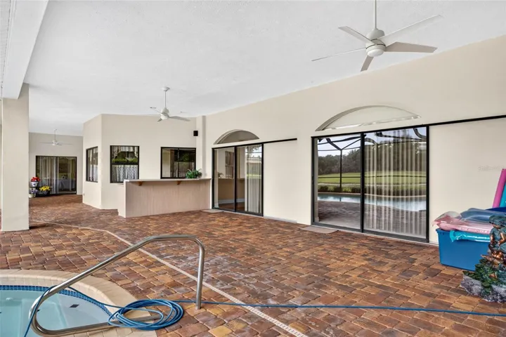 pool equipment stays