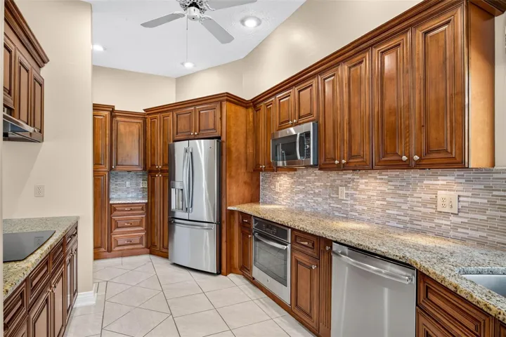 beautiful stainless appliances