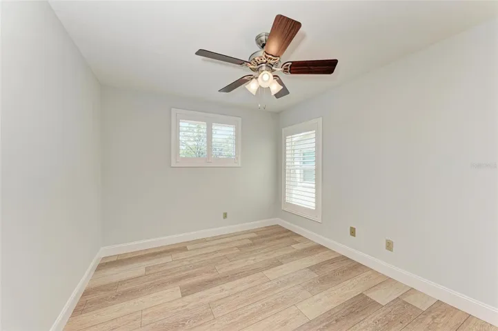 2nd Bedroom has walk in closet