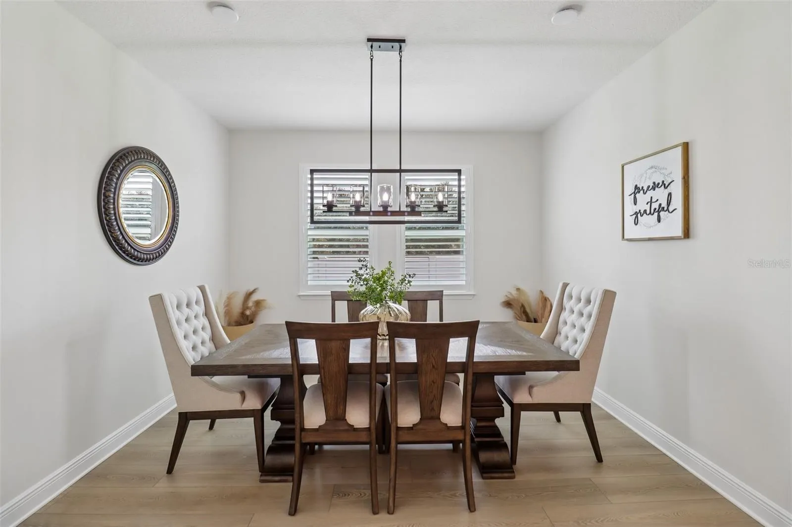 Formal dining room.