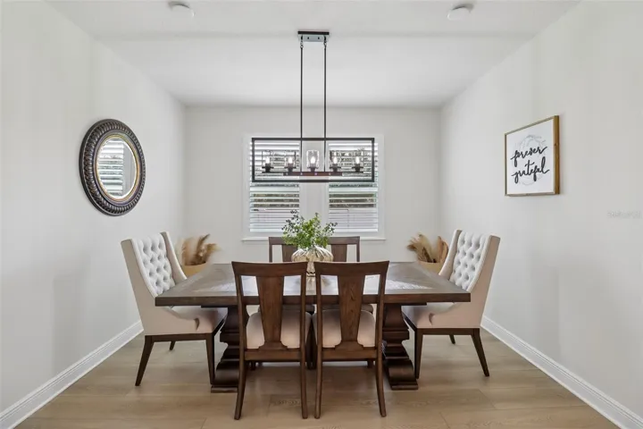 Formal dining room.