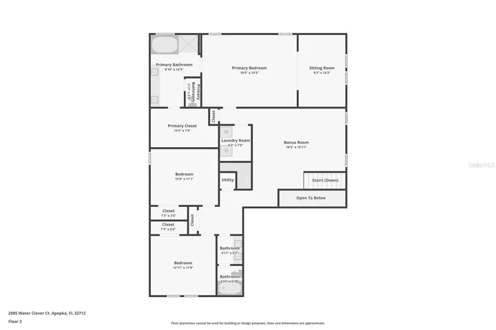 Floor Plan - 2nd Floor.