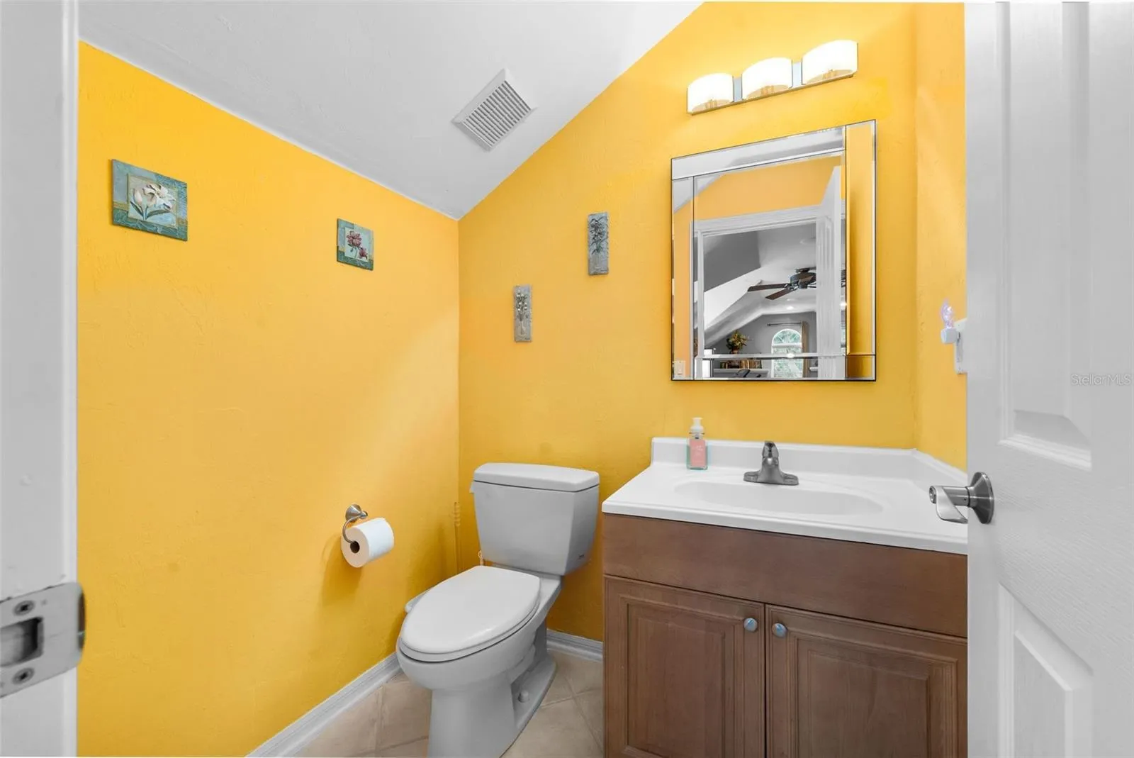 Upstairs Half Bath