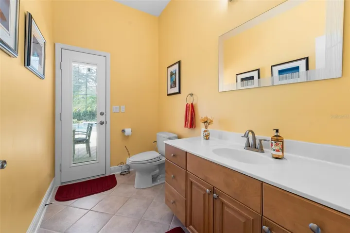 Pool Half Bath