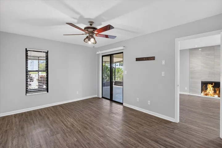 Virtually Staged Fireplace
