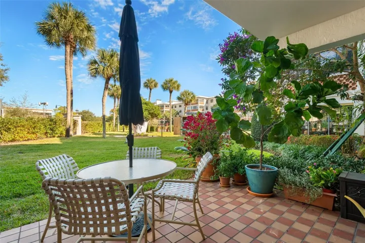 Unit 101 Patio