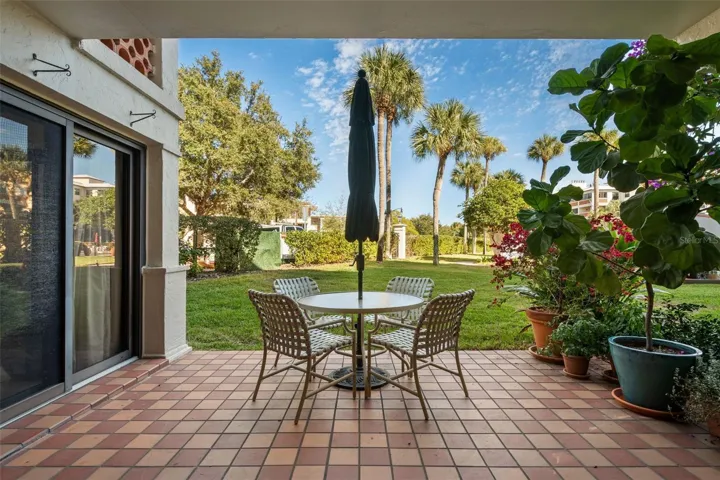 Unit 101 Patio