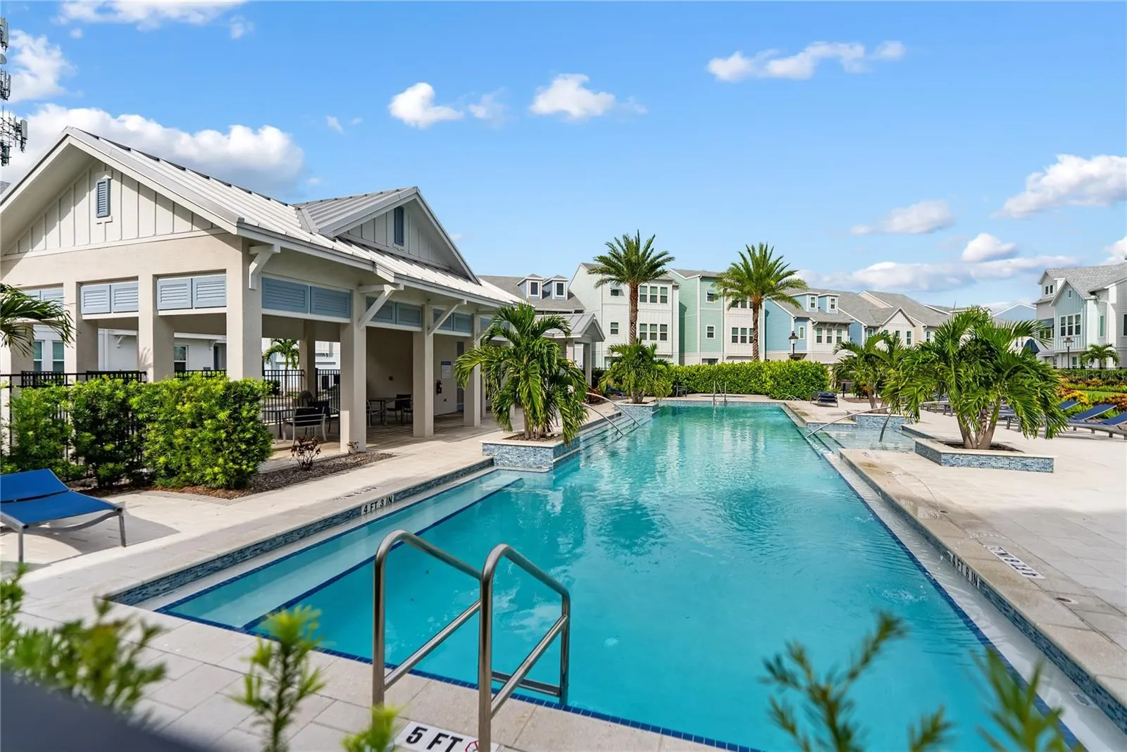 2400 Ezzell is close to the pool, hot tub and mailboxes.