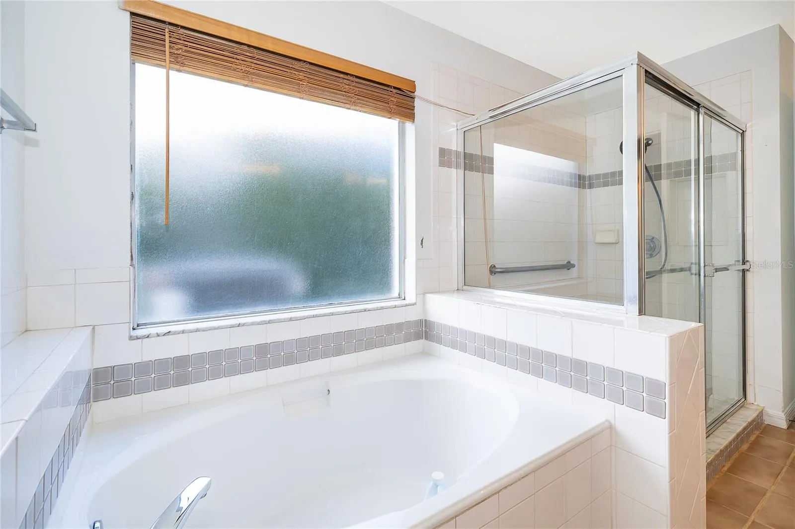 Garden Tub and Seperate Shower in the Primary Bath