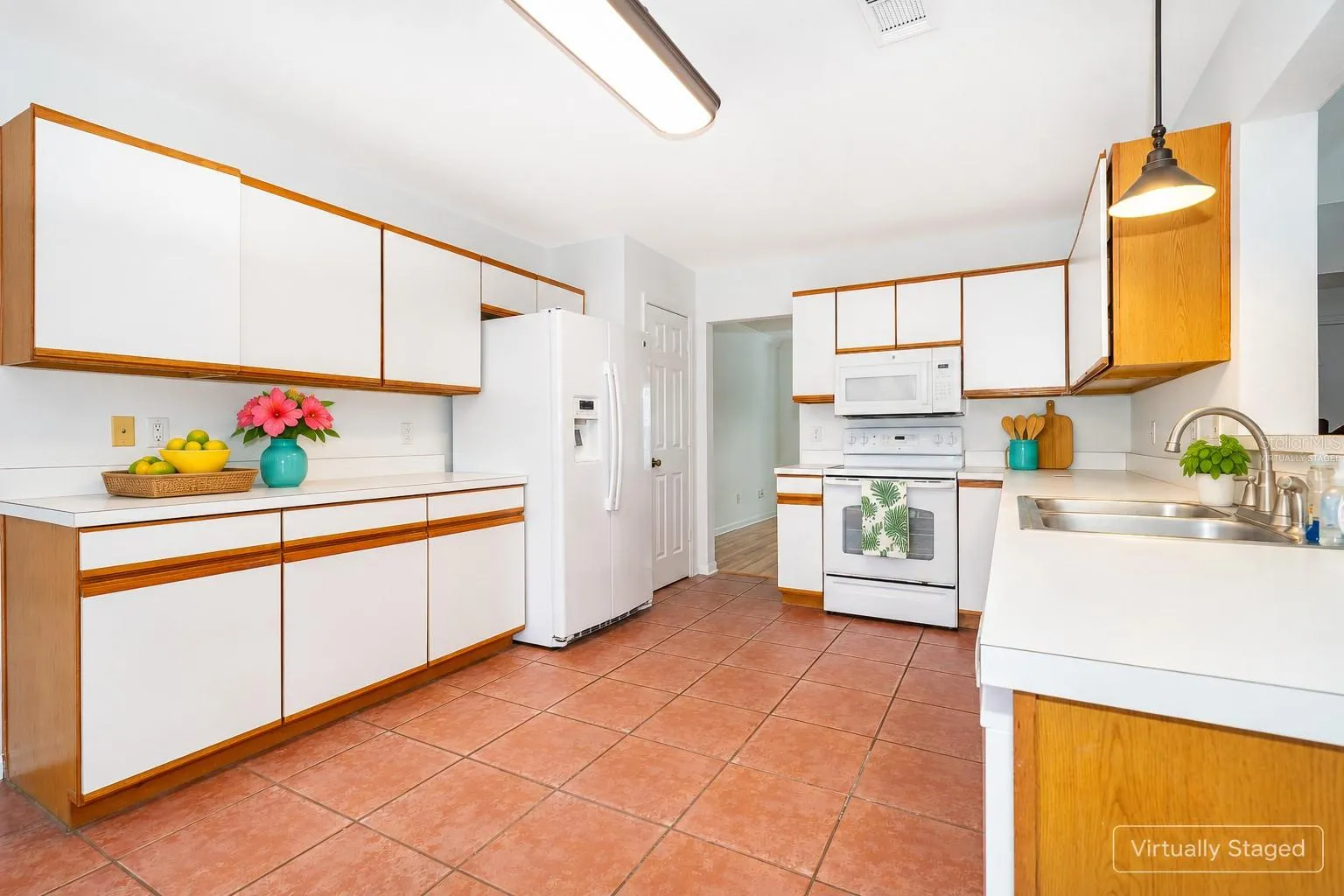 Virtually Staged  Kitchen