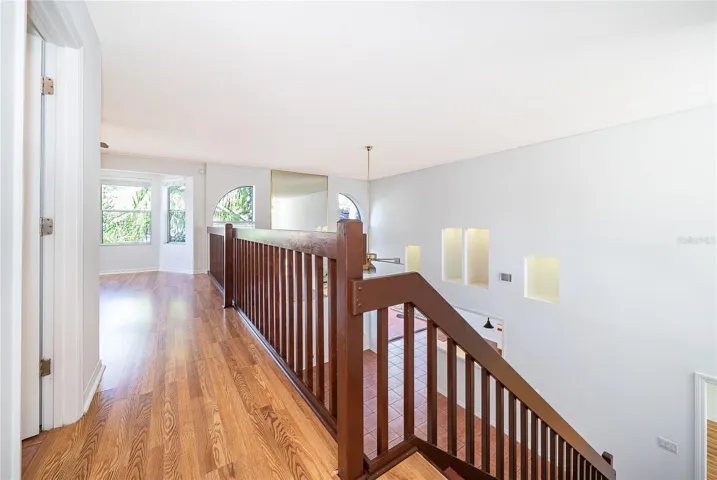 Leading to the loft which could become a 4th bedroom!