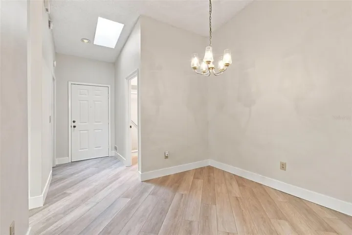 Dining space