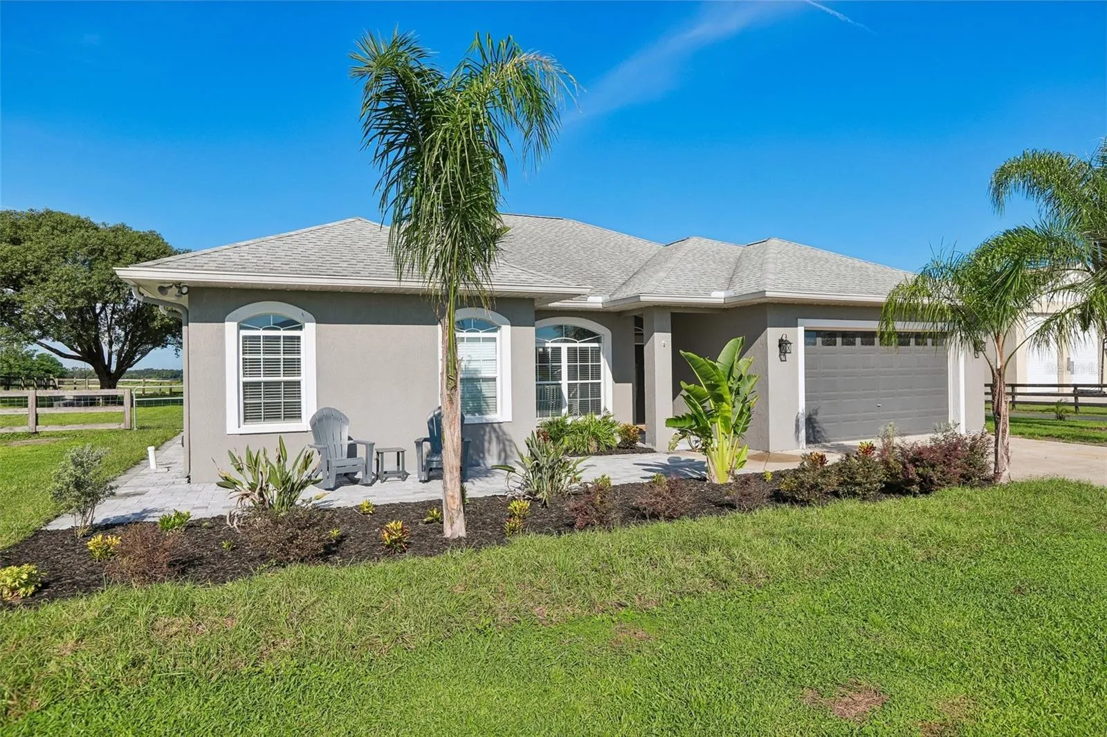 Front of home (left side view)
