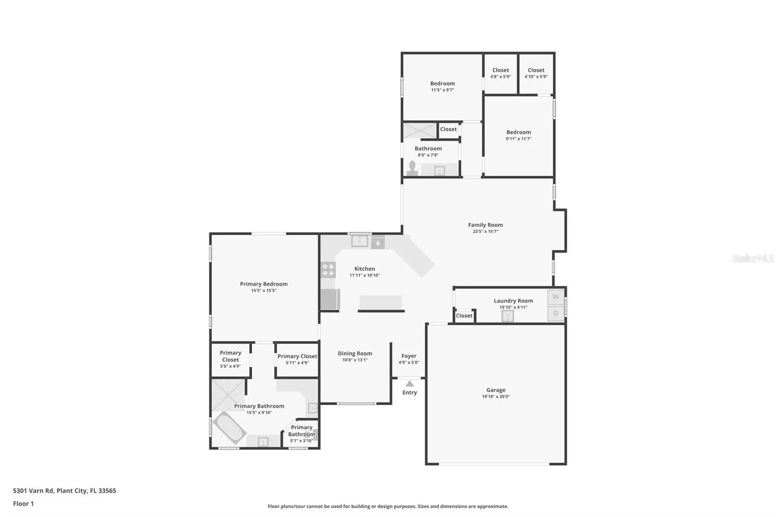 There is a garage on the top right section not showing up