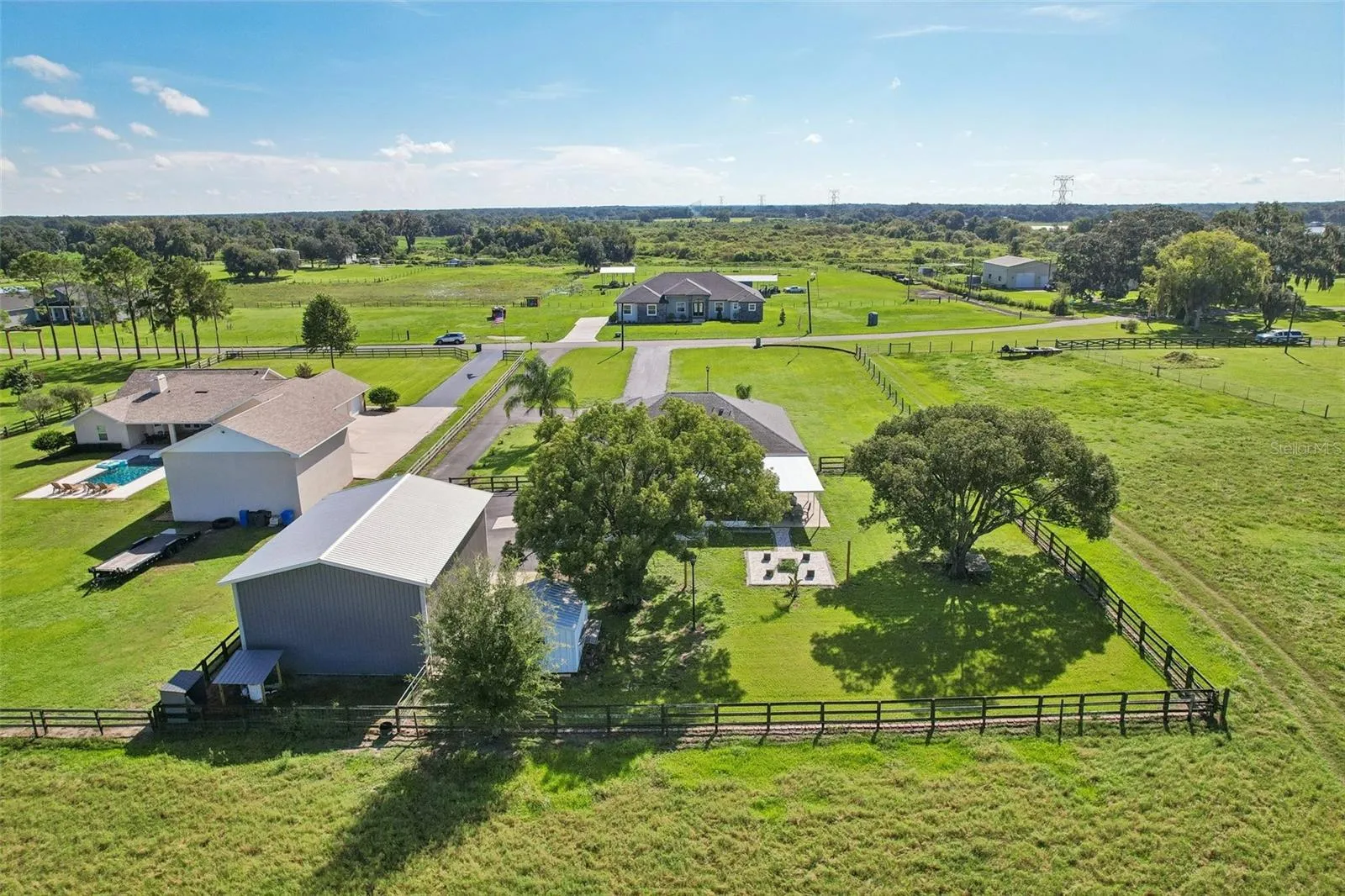 Ariel View of Property