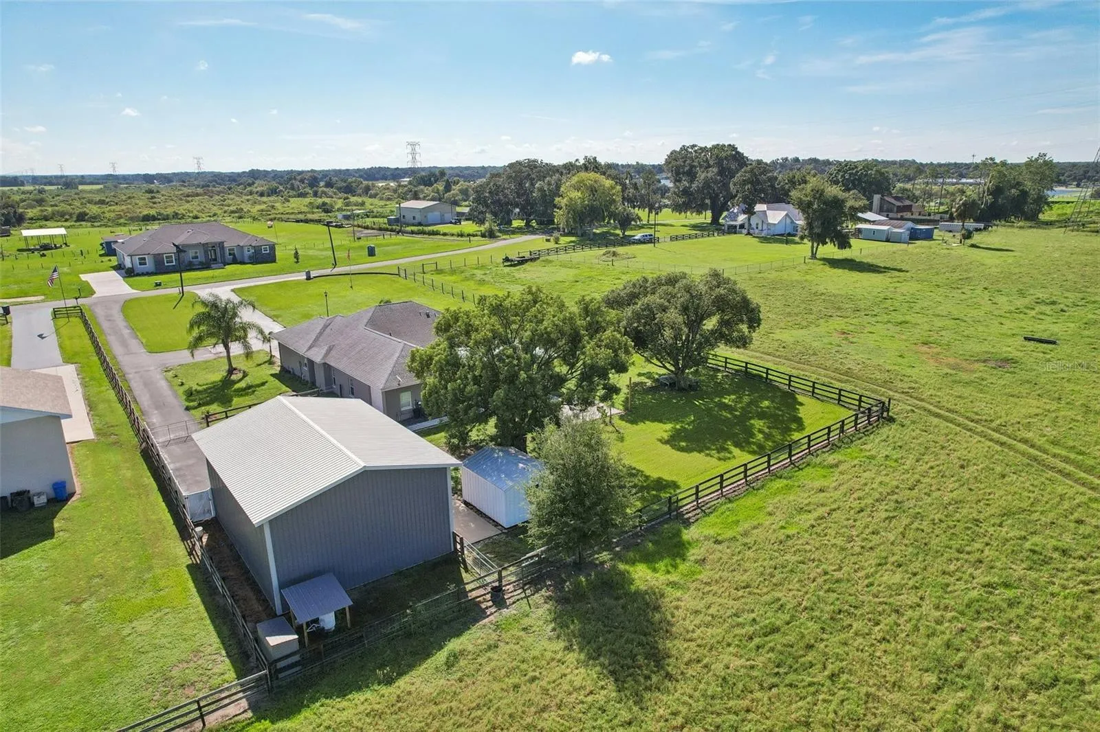 Ariel View of Property