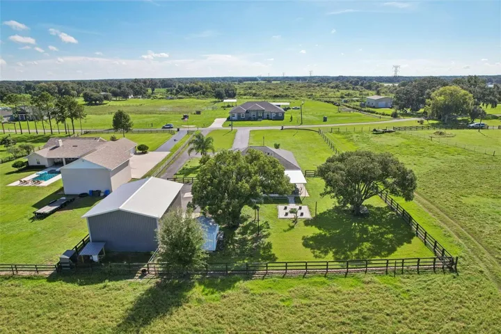 Ariel View of Property