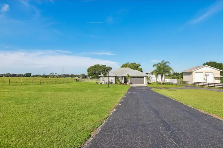 Driveway to home