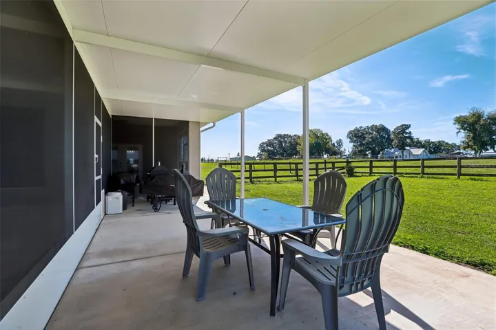 Outdoor covered area