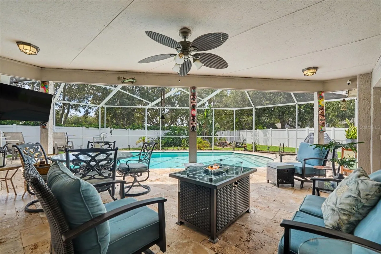 Simply a stunning view and comfortable outdoor area for your relaxing pleasure