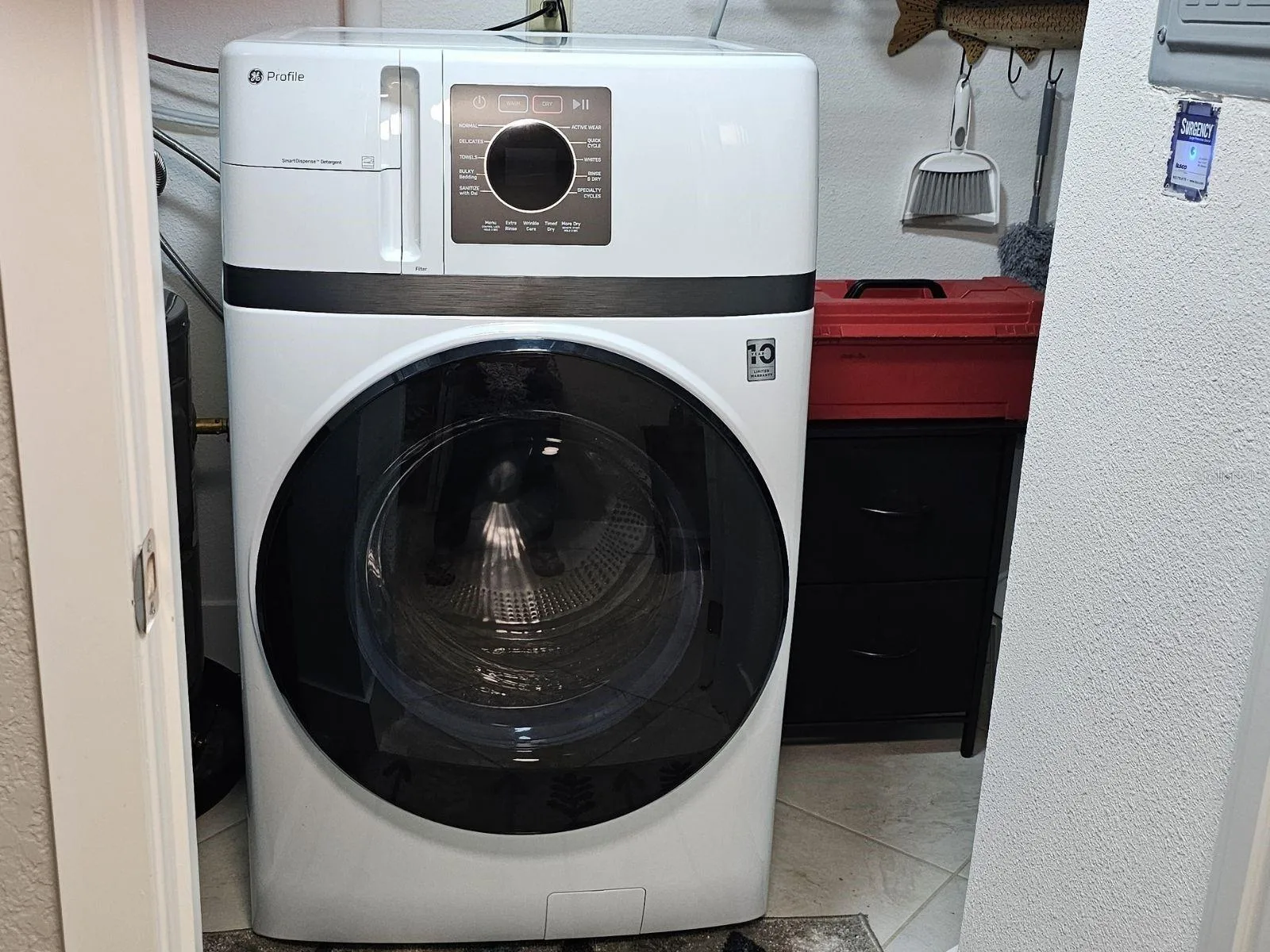 Large capacity all-in-one waher dryer