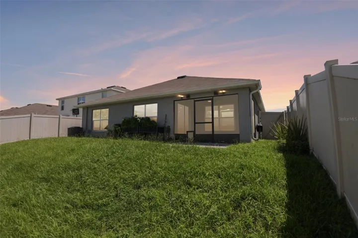 back of the house