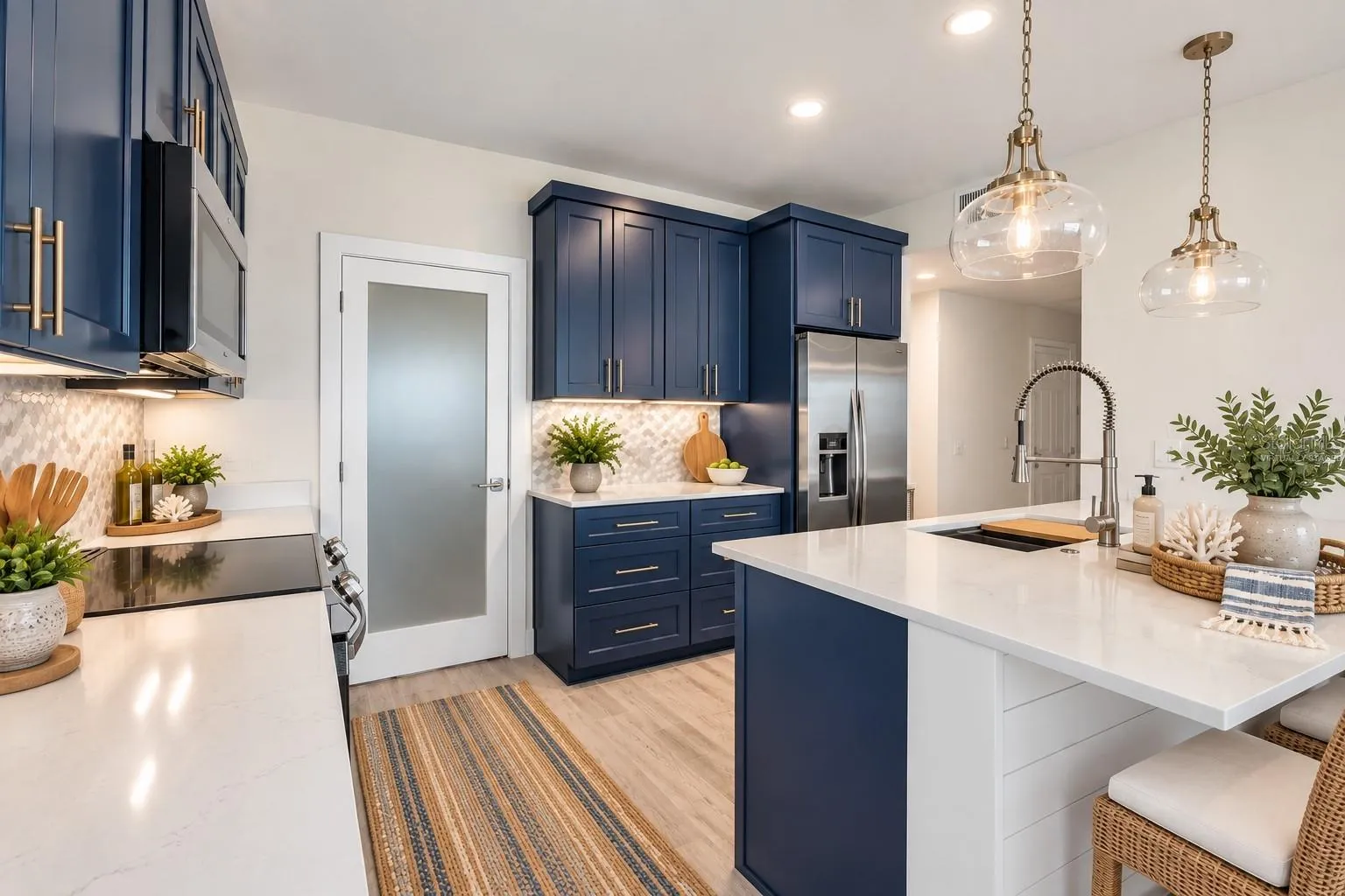 Virtually Staged Kitchen