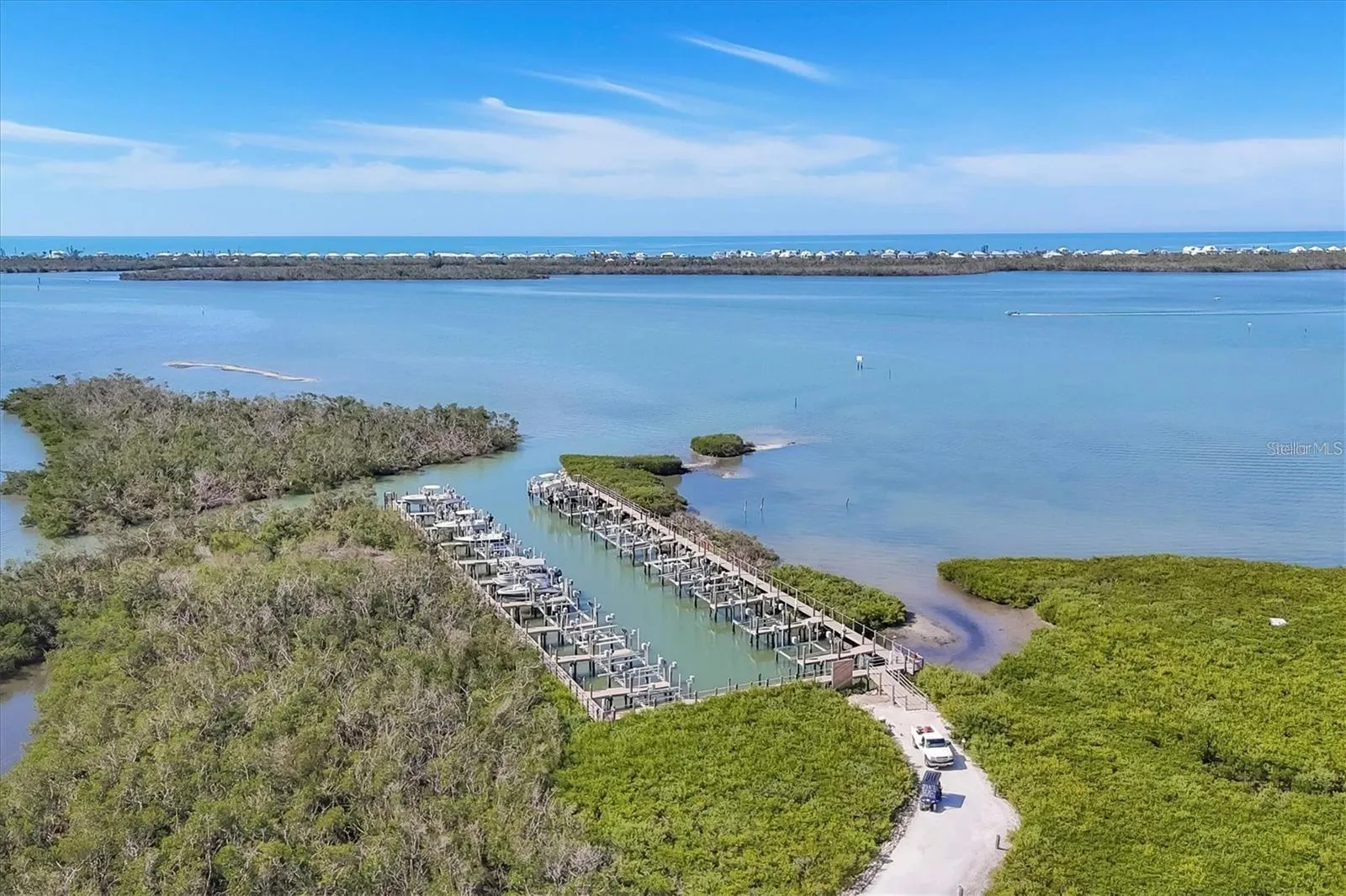 Aerial of Marina