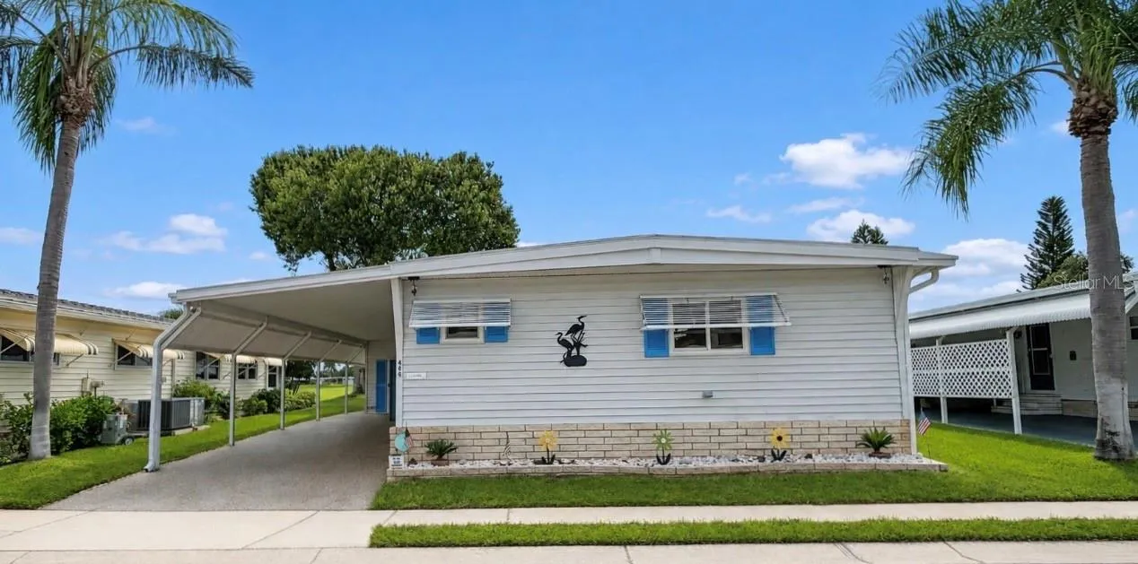 front of home from the street