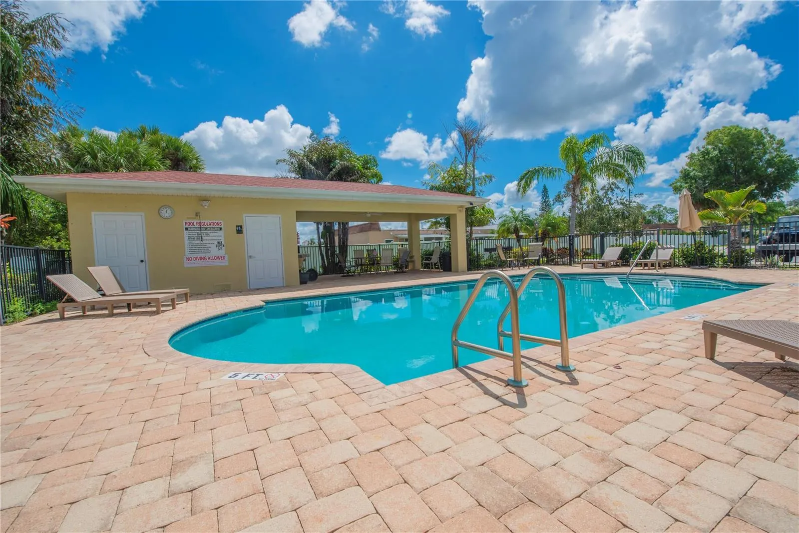 Community pool and spa.