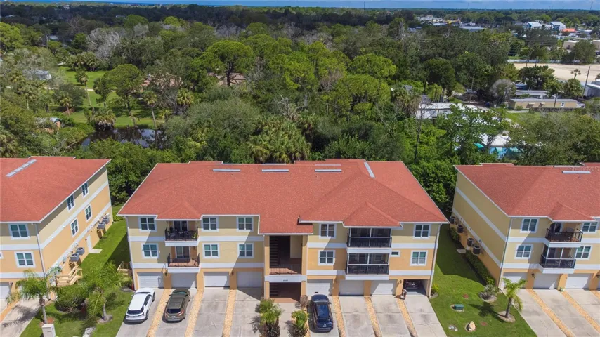 Aerial view of building 5065.