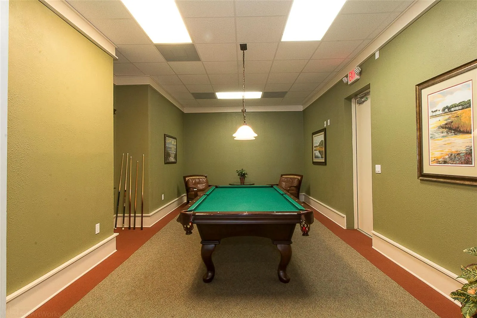 CLUBHOUSE: BILLIARDS ON THOSE RAINY DAYS