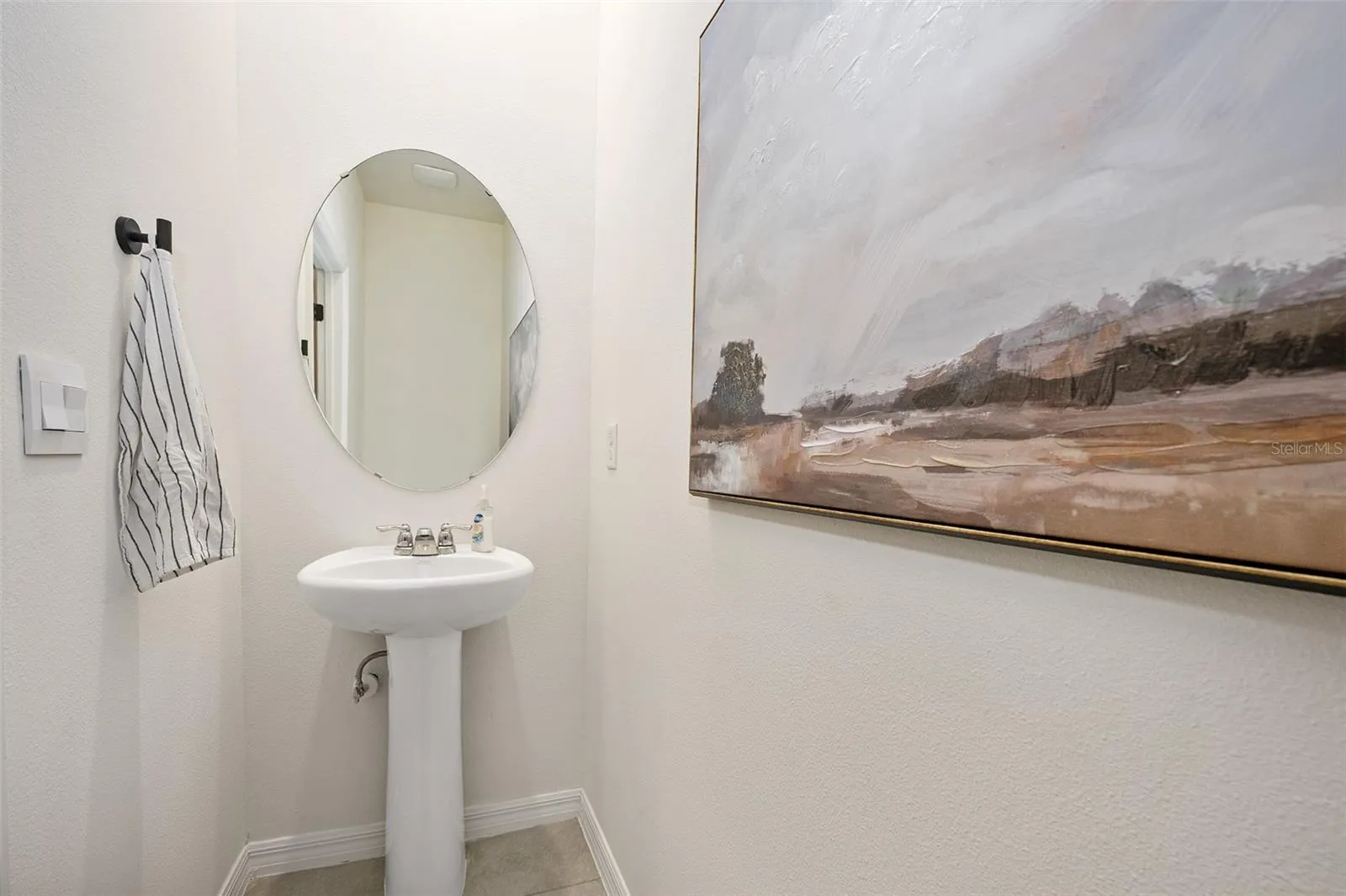 Half bath on the main level